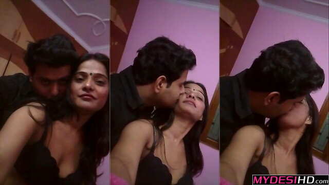 Horny Bhabhis Steamy Devar Session Passionate Kisses And Lick Fest