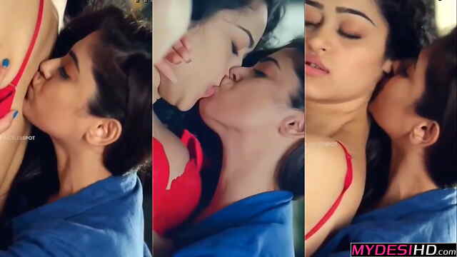 Natural Desi Beauty: Intense Chemistry Between Two Stunning Indian Girls